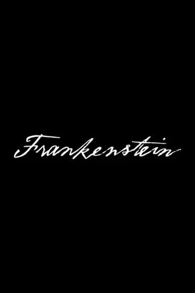 Frankenstein poster
