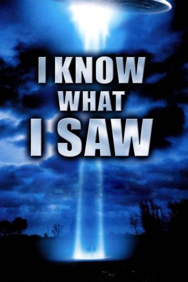 I Know What I Saw poster