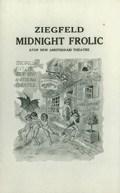 A Ziegfeld Midnight Frolic poster