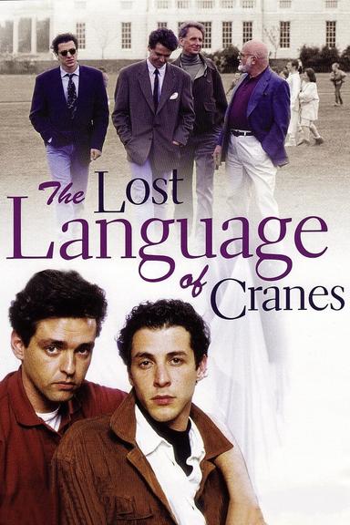 The Lost Language of Cranes poster