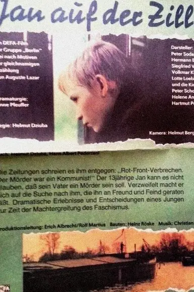 Jan on the Barge poster