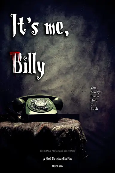 It's Me, Billy poster