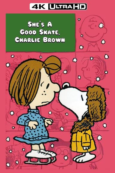 She's a Good Skate, Charlie Brown poster