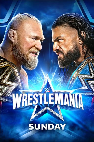 WWE WrestleMania 38: Sunday poster