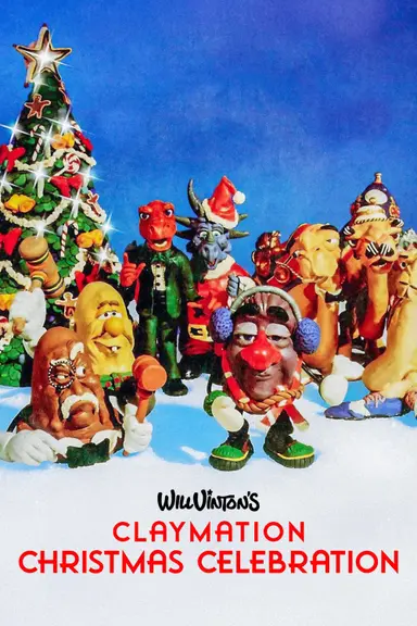 Claymation Christmas Celebration poster