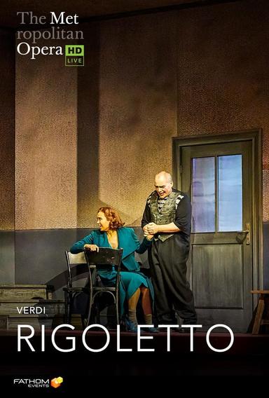 The Metropolitan Opera: Rigoletto poster