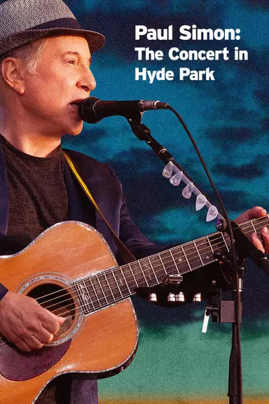 Paul Simon - The Concert in Hyde Park poster