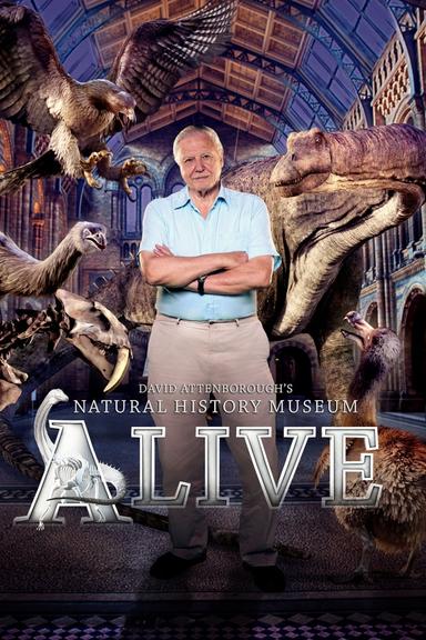 David Attenborough's Natural History Museum Alive poster