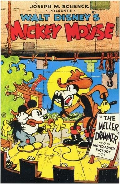 Mickey's Mellerdrammer poster