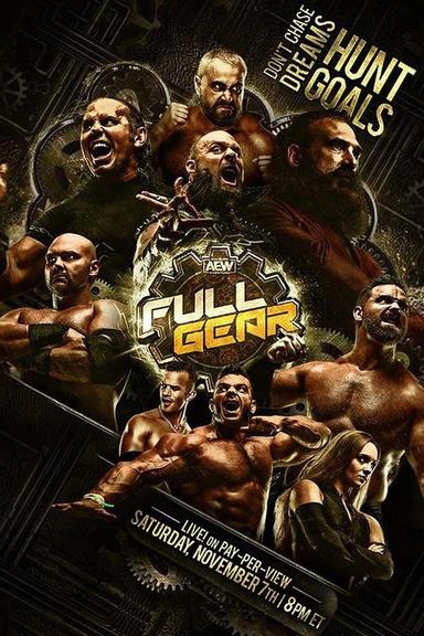 AEW Full Gear poster