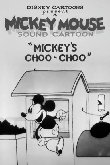 Mickey's Choo-Choo poster