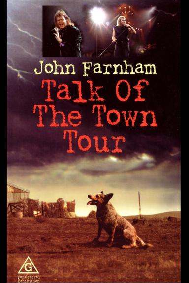 John Farnham: Talk of the Town Tour poster