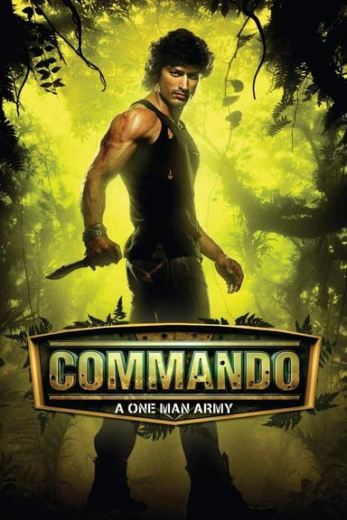 Commando - A One Man Army poster