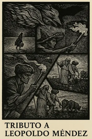 Tribute to Leopoldo Mendez poster