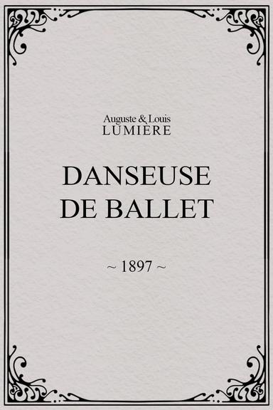 Danseuse de ballet poster