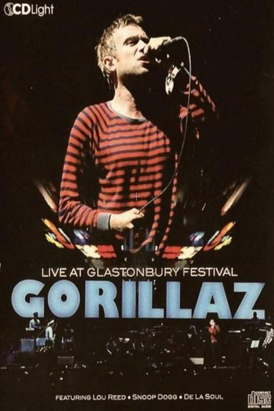 Gorillaz | Live at Glastonbury Festival 2010 poster