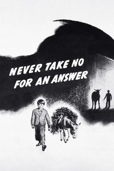 Never Take No for an Answer poster