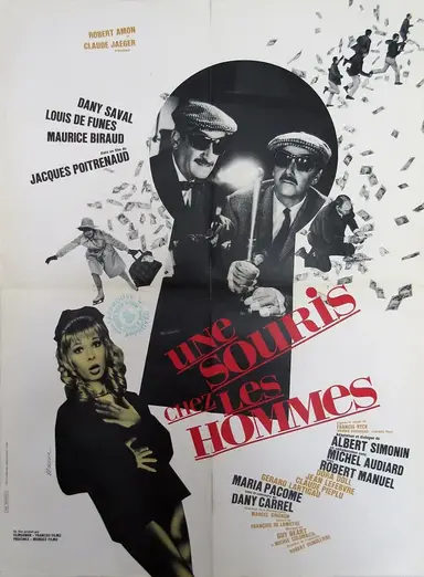 A Mouse with the Men poster