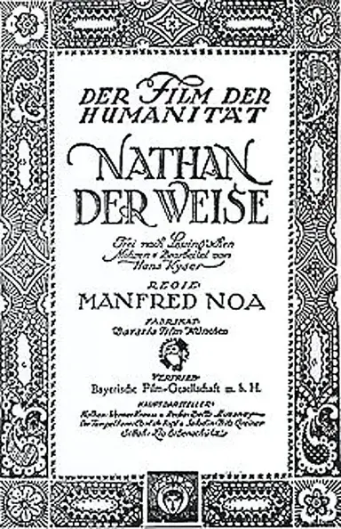 Nathan der Weise poster