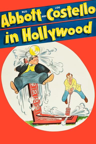 Bud Abbott and Lou Costello in Hollywood poster