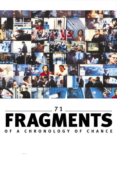 71 Fragments of a Chronology of Chance poster