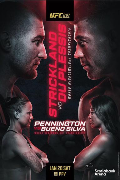 UFC 297: Strickland vs. du Plessis poster