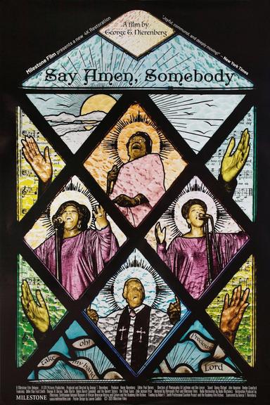 Say Amen, Somebody poster