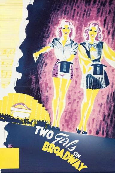 Two Girls on Broadway poster