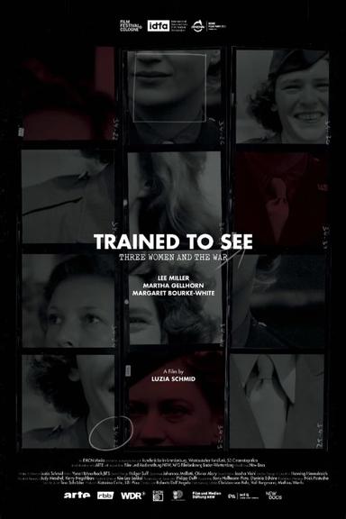 Trained to See – Three Women and the War poster