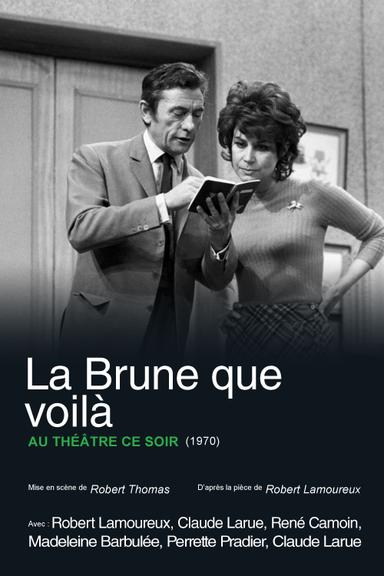 La Brune que voilà poster