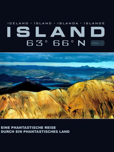 Island 63° 66° N poster