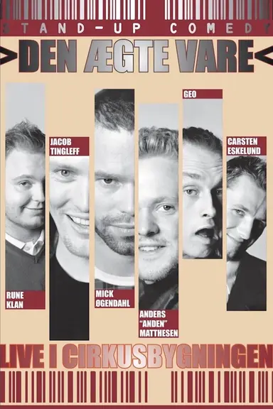 Anders Matthesen - Den Ægte Vare: Live i Cirkusbygningen poster