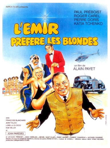 L'émir préfère les blondes poster