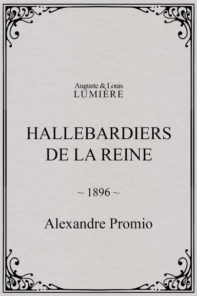 Hallebardiers de la reine poster