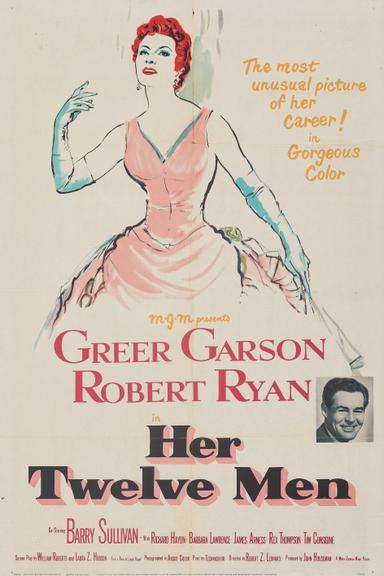 Her Twelve Men poster