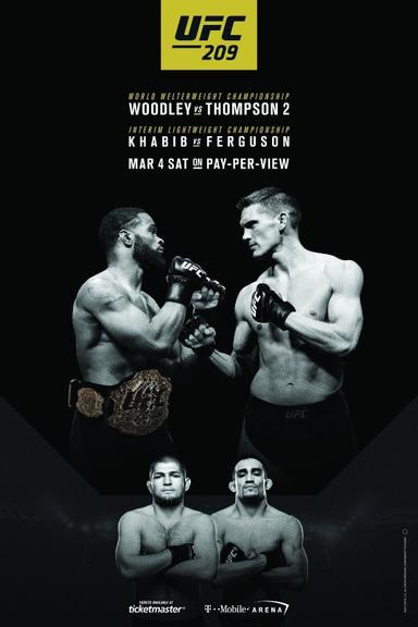 UFC 209: Woodley vs. Thompson 2 poster