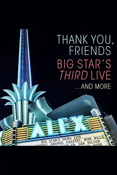 Thank You, Friends: Big Star's Third Live... And More poster
