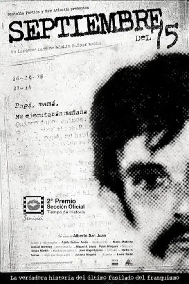 Septiembre del 75 poster