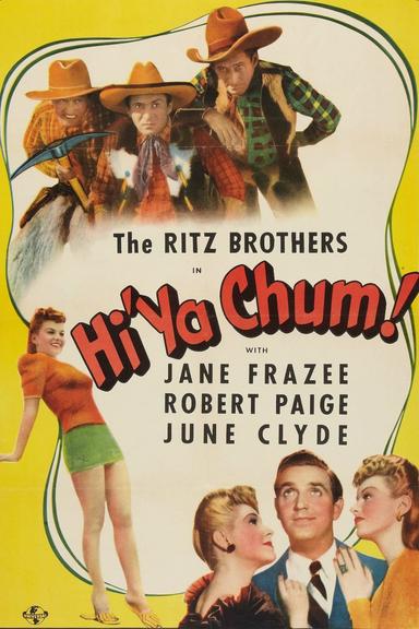 Hi'ya, Chum poster