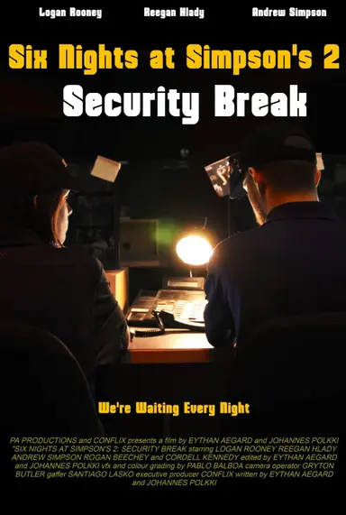 Six Nights at Simpson's 2: Security Break poster