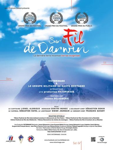 Sur le fil de Darwin - la dernière Terre inconnue poster