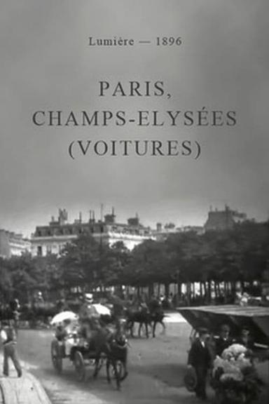 Paris, Champs-Elysées (voitures) poster