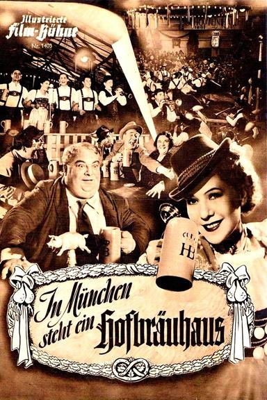 In Munich stands a Hofbäuhaus poster
