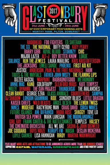 Kate Tempest at Glastonbury 2017 poster