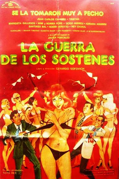 La guerra de los sostenes poster