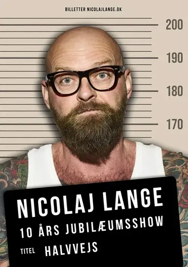 Nicolaj Lange - Halvvejs poster