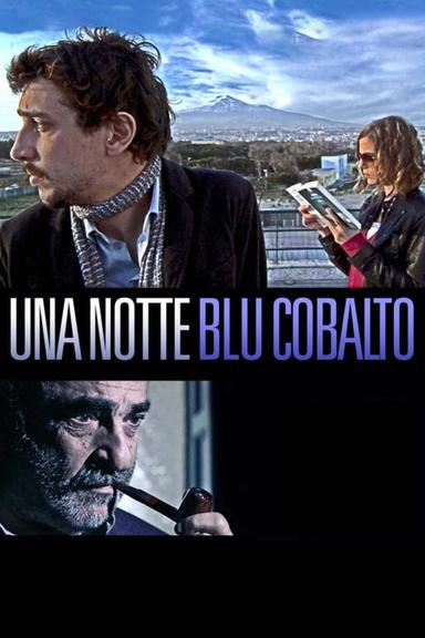 Una notte blu cobalto poster