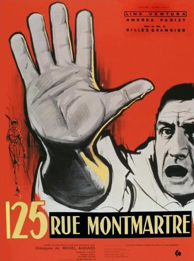 125 rue Montmartre poster