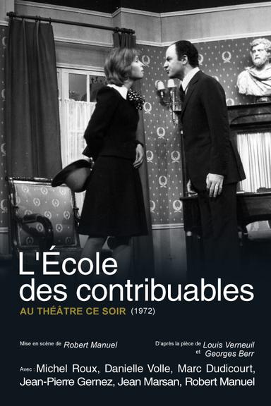 L'École des contribuables poster