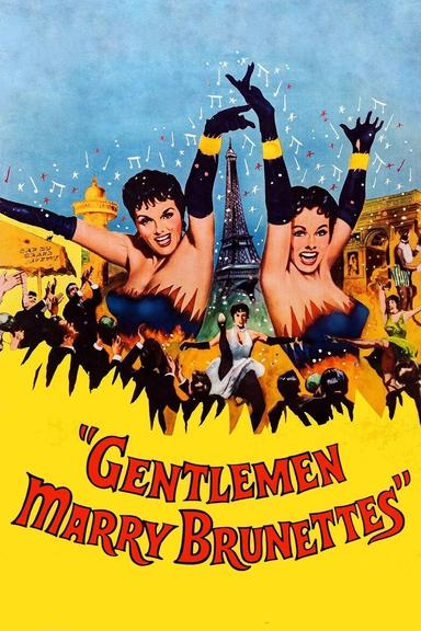 Gentlemen Marry Brunettes poster